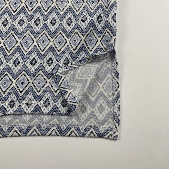 Orvis Short Sleeve T-Shirt Women’s S Polyester Blend Stretch V-Neck Diamond Blue - Picture 7 of 10